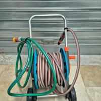 carrello avvolgitubo completo di 25 mt Gardena