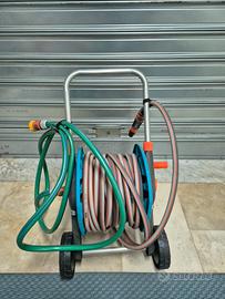 carrello avvolgitubo completo di 25 mt Gardena