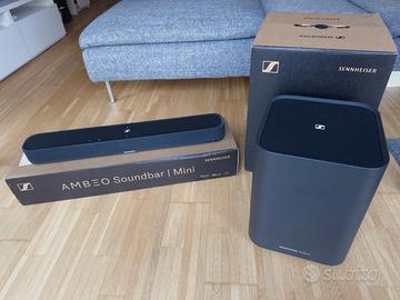 Sennheiser Soundbar Ambeo Mini con Subwoofer 