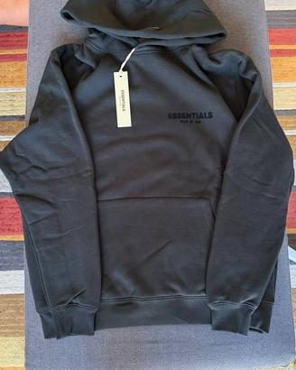 Fear of God Essentials hoodie black taglia s