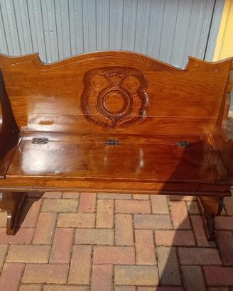 Cassapanca olmo massello