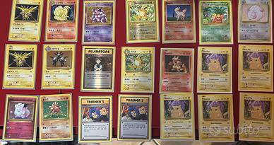 Set vintage Pokemon ita/giap/eng