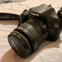 Macchina fotografica Canon EOS 1200D + accessori