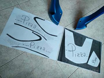 dime per forare lo scudo Piaggio NRG Power da pist