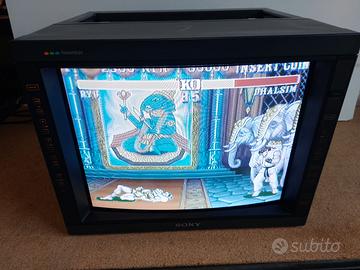 Sony Trinitron PVM-2130QM + telecomando + custodia