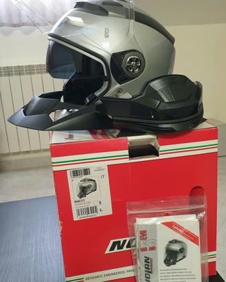 Casco NOLAN N44 EVO CLASSIC N-COM PLATINUM SILVER