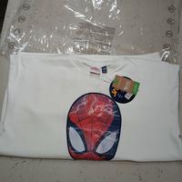 felpa spiderman 11-12 nuova 