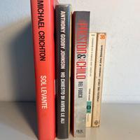 Lotto di 5 libri vari in Italiano Buone condizioni