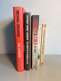 Lotto di 5 libri vari in Italiano Buone condizioni