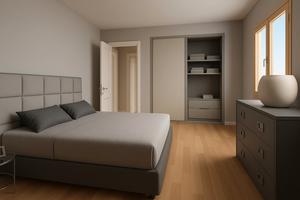 Rifiniti trivani con doppio servizio e terrazza