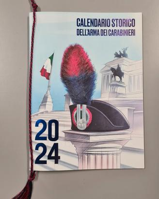 Calendario Carabinieri 2024