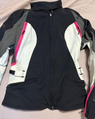 Giacca e guanti da moto Dainese donna