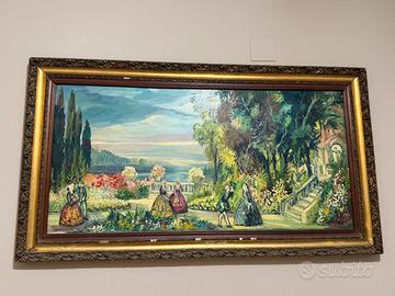 Quadro vintage anni '70 firmato S. Zoma