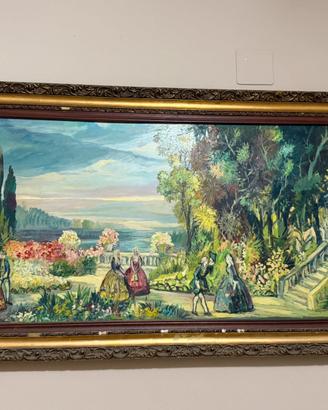 Quadro vintage anni '70 firmato S. Zoma