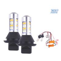 2 LAMPADE DRL BIANCHE FRECCIA A LED BAU15S