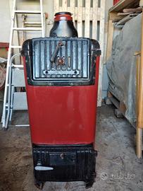 Stufa a legna vintage