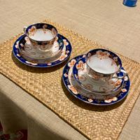 Tazze da te inglesi vintage porcellana bone china