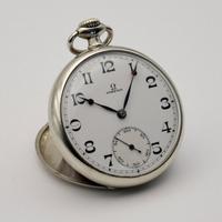 Omega Pocket Watch Orologio da Tasca in acciaio
