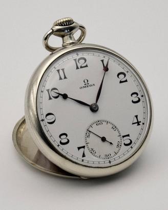 Omega Pocket Watch Orologio da Tasca in acciaio