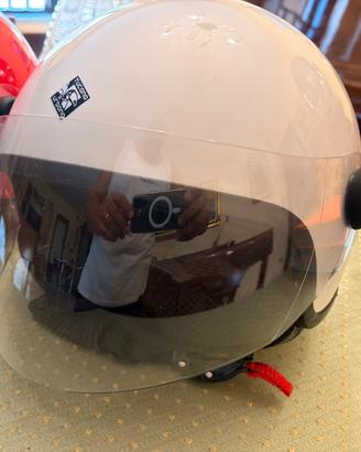 Casco jet tucano urbano bianco