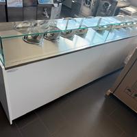 Banco a pozzetto 16 gusti piu' riserva glicole