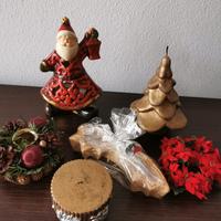 Mix candele e accessori per candele Natale