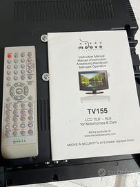 Tv Moove con dvd 12 volt