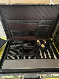 72-teiliges Besteckset aus Edelstahl