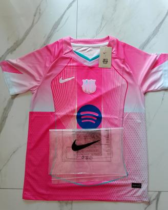 Maglia Barcellona rosa -Nuova-taglia M