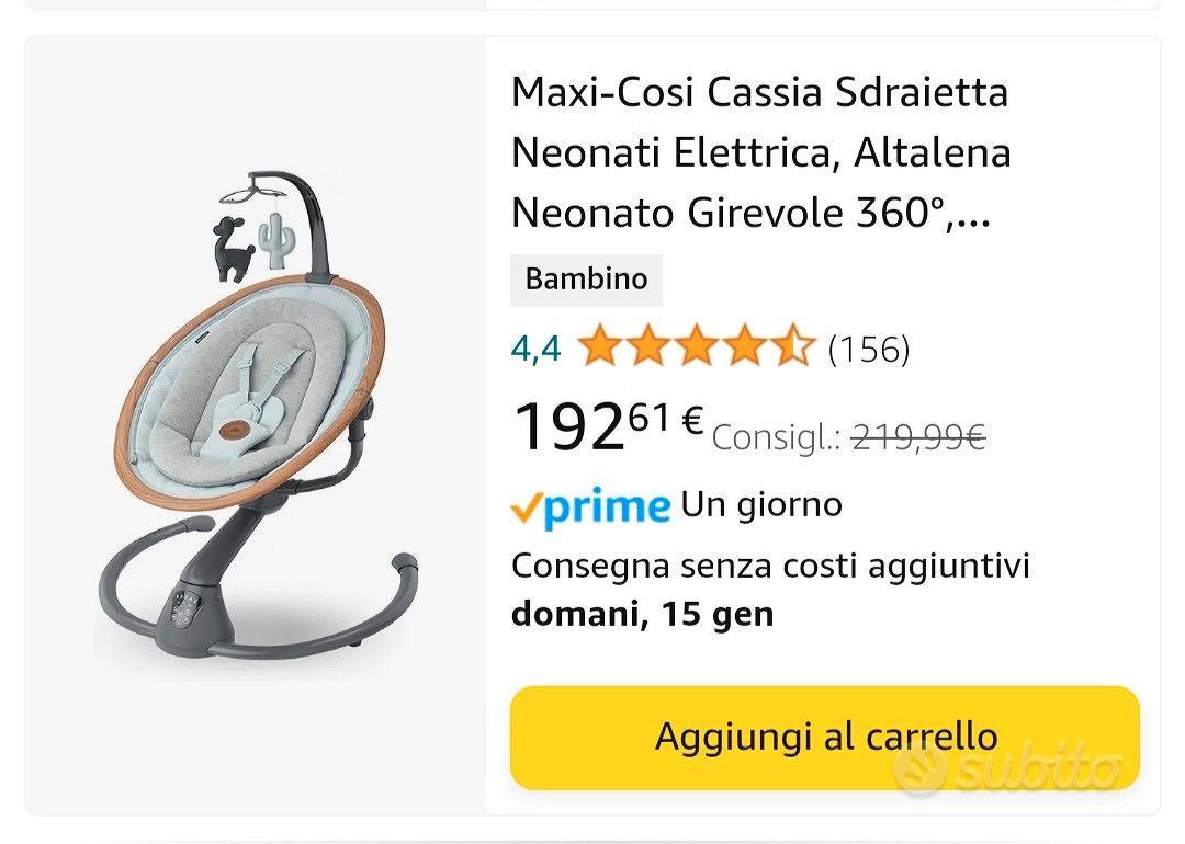 Maxi-Cosi Cassia Sdraietta Neonati Elettrica, Al…