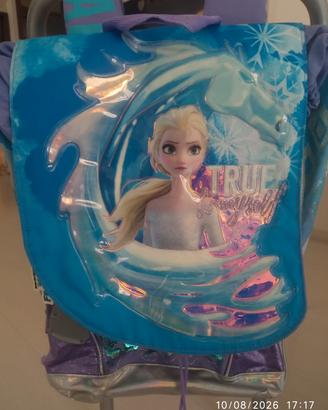 zaino Frozen 2 estensibile viola Disney