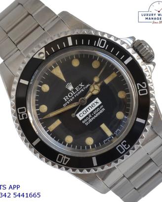 ROLEX Submariner 5514 by Comex 1977 Service