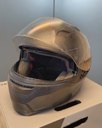 Casco modulare nero Crivit