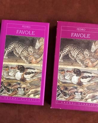 Favole di Fedro - volume con cofanetto