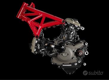 Telaio Monster 1200S con documenti e targa