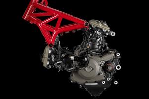 Telaio Monster 1200S con documenti e targa