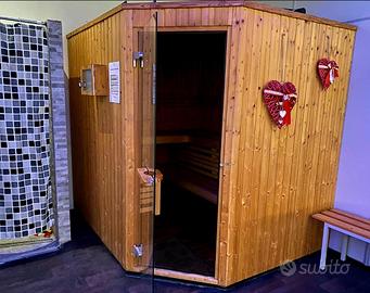 sauna finlandese 