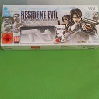 Resident Evil + Wii zapper scatolato 