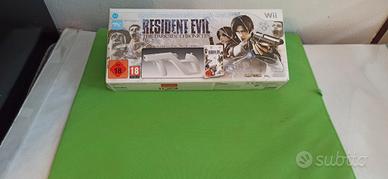 Resident Evil + Wii zapper scatolato 