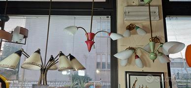 Lampadari, lampade, piantana, design, vintage