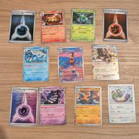 Lotto carte Pokemon Fuoco Bianco WHT NM ITA