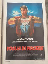 Locandina 33x70 Vogliadi Vincere - Micheal J Fox