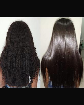 Faccio la stiratura brasiliana a casa