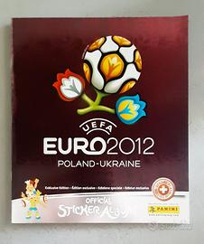 PANINI Euro 12  Album Vuoto Platinum Edition