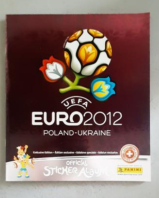 PANINI Euro 12  Album Vuoto Platinum Edition