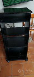 mobiletto per moduli stereo e giradischi