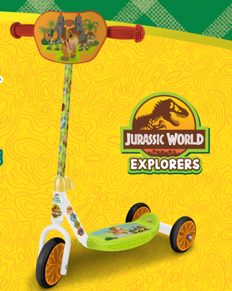 monopattino ryder jurassic world galbani