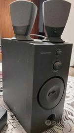 Sistema audio stereo 2 più 1 harman kardon 30 watt