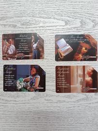 Lotto 4 schede telefoniche Telecom Italia InSip – 