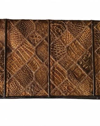 Borsa vintage in pelle patchwork "Sander's" 